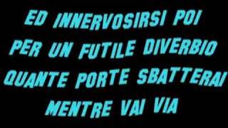 Paolo Meneguzzi - Un giorno che non va testo