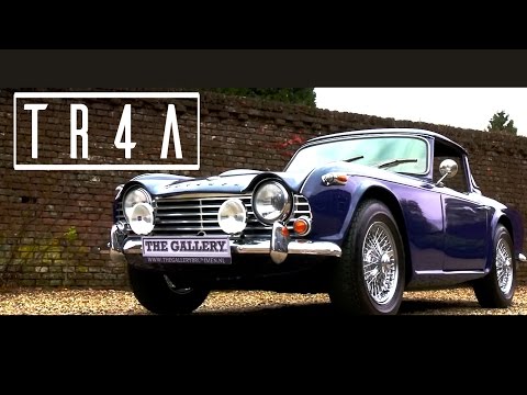 TRIUMPH TR4A 1964 - Test drive in top gear - Engine sound | SCC TV