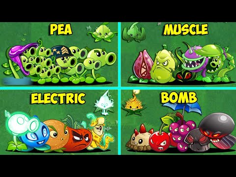 Random 18 Team Plants & Mint Vs All Team Zombies - Who Will Win? - Pvz 2 Battlez