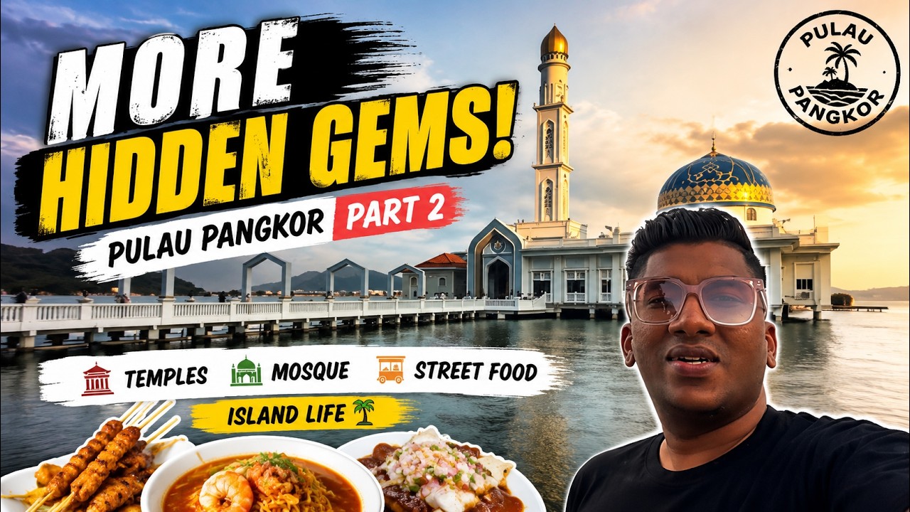 Exploring More of Pulau Pangkor 😍 | Hidden Places & Amazing Street Food