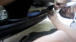 cómo.  instalarle. los.  focos. abajo. de la. defensa. Echeverría Tsuru