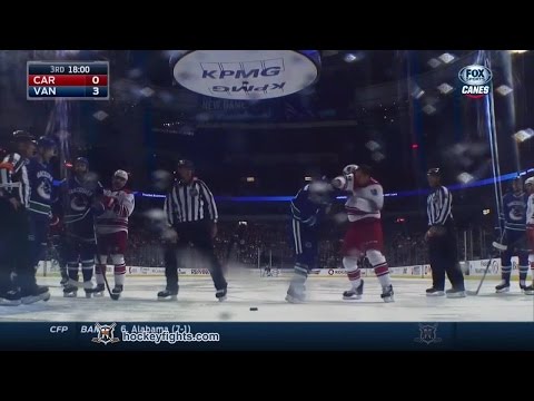 Jay McClement vs Brad Richardson Oct 28, 2014