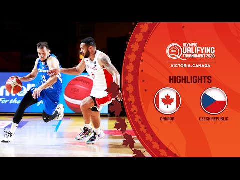 Canada - Czech Republic | Semi-Finals | Full Highlights - FIBA Olympic Qualifying Tournament 2020