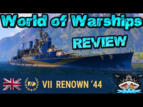Renown '44 T7/UK/BB *Kleines Werftschiff* "Review"⚓️ in World of Warships 🚢