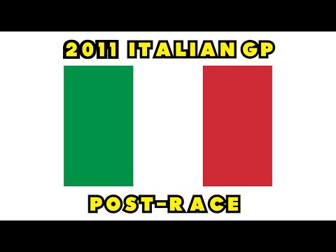 2011 F1 Italian GP BBC post-race show