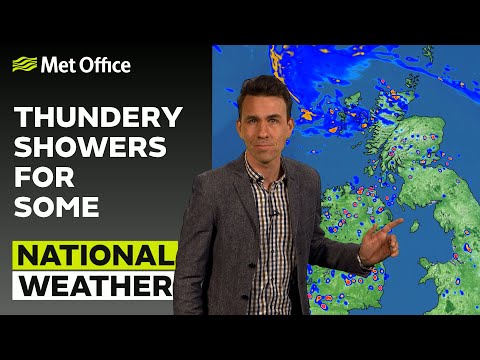 19/06/23 – Thundery showers for some – Afternoon Weather Forecast UK – Met Office Weather