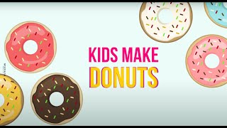 How to make DONUTS for kids * EASY AND FUN