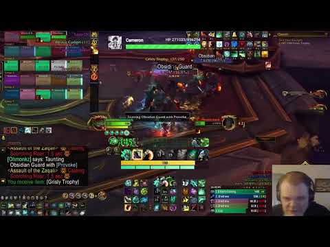 DSK vs Assault of the Zaqali Heroic Aberus WindWalker PoV