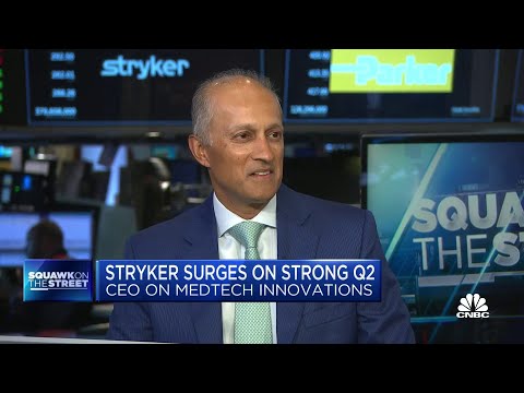 Stryker CEO: We're in the midst of 'supercycle of innovation' across our capital equipment business