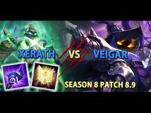 Xerath Gameplay S8 - Master of Dark Sorcery