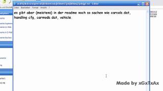 How to use Alci's IMG Editor for GTA San Andreas Mods (German)