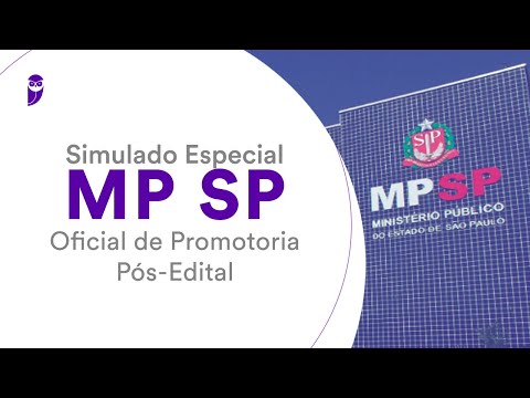 Simulado Especial MP SP – Oficial de Promotoria – Pós-Edital - Correção