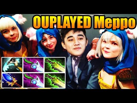 OUTPLAYED COMEBACK Of God of MEEPO - Abed Dota 2
