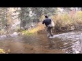 Fly Fishing Cimarron River Film Huge Brown Trout Cimarron River New Mexico