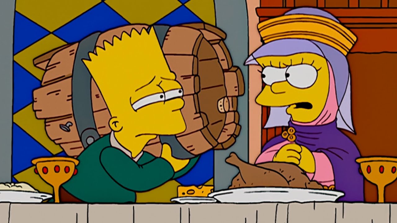 BART VIROU UM SERVO DA LISA E AGORA QUER SER JUDEU | OS SIMPSONS