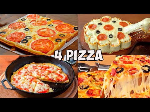 Самый простой и быстрый в мире рецепт пиццы. Рецепт пиццы за 5 минут (4 способа)