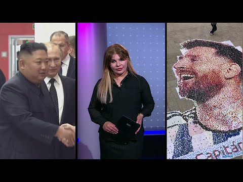 جدارية في مدرسة أرجنتينية احتفاء بالنجم ليونيل ميسي