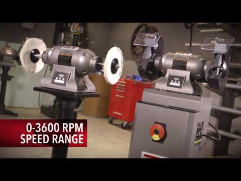 JET 8in Bench Grinder 8in VS Buffer