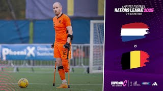 Netherlands vs Belgium | Amputee Football Nations League Division C