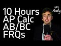 10 Hours of AP Calc AB/BC FRQs (to fall asleep to)