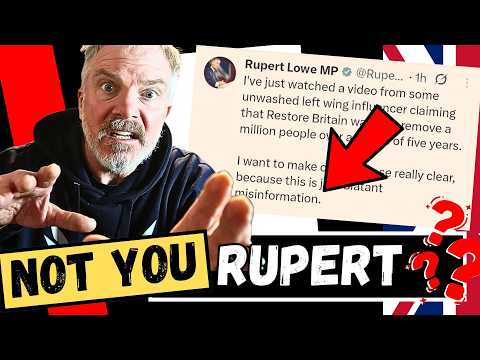 Rupert Lowe MAKES SHOCKING Admission - Is Restore Britain BROKEN?
