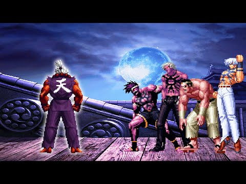 KOF MUGEN | Shin Akuma vs Ultimate Orochi Team