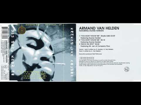 Armand Van Helden feat. Duane Harden ● You Don't Know [HQ]