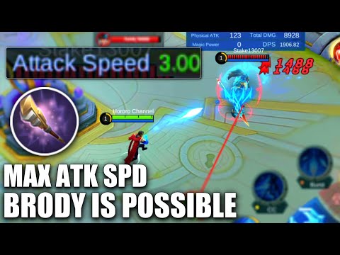 300% ATTACK SPEED BRODY IS POSSIBLE