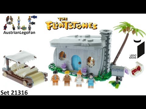 Vidéo LEGO Ideas 21316 : Les Pierrafeu