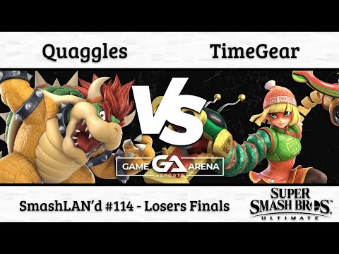 SmashLAN'd 114: Quaggles (Bowser) vs. TimeGear (Min Min) - Losers Finals