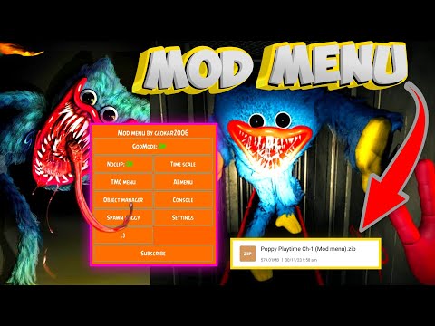 Poppy Playtime Ch-1 (Mod Menu)🔥 New Hack Latest version || Direct Download Link 👇👇👇