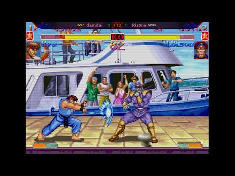 damdai [Ryu] vs. Riz0ne [Dictator] - FT2 - Super Street Fighter II Turbo: New Legacy v0.5