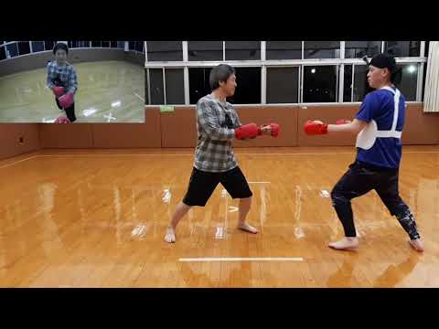 カウンター(前手突き)