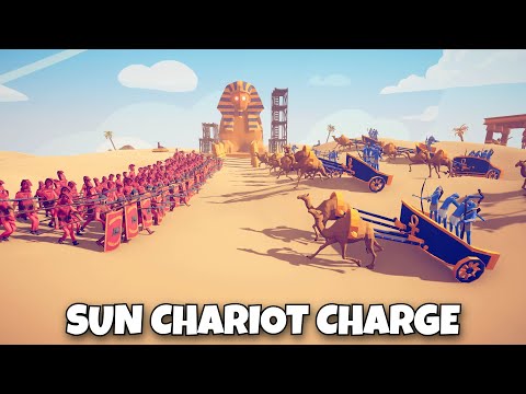 SUN CHARIOT CHARGE vs ARMIES - Totally Accurate Battle Simulator TABS