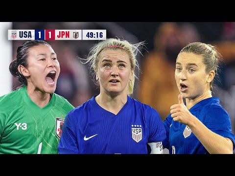USA vs Japan - 2025 SheBelieves Cup Final – ALL GOALS & HIGHLIGHTS ⚽🔥