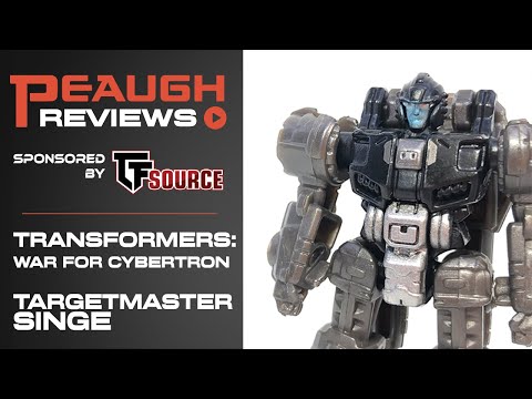 Video Review: Transformers: War for Cybertron SIEGE Targetmaster SINGE