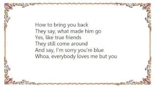 Brenda Lee - Everybody Loves Me But You Lyrics