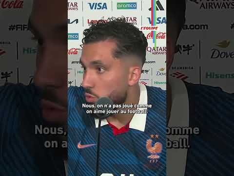 Rayan Cherki après France-Espagne : "On a perdu contre nous-mêmes" #FIFAWorldCupOnYT #CoupeduMonde