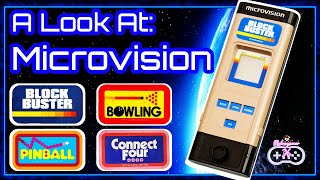 A Look at: The  Microvision-The Amazing, Worlds 1st Cartridge Based 2nd Gen Handheld From The 1970's