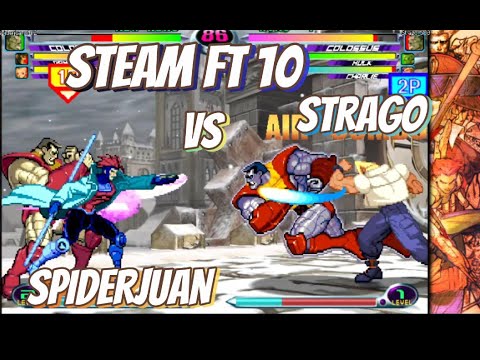 MvC2 (Steam) Spiderjuan vs Strago FT 10 .:5.11.2024:.