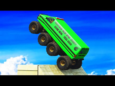 High Speed Freaky Jumps #111 ✅ Beamng.Drive
