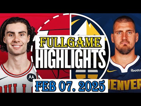 Chicago Bulls vs Denver Nuggets FULLGAME Qtr Feb 07.2026 Highlights | NBA hightlight