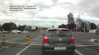 preview picture of video 'Bad Driving - Old Oak Road, Vredenberg, Durbanville, Cape Town'