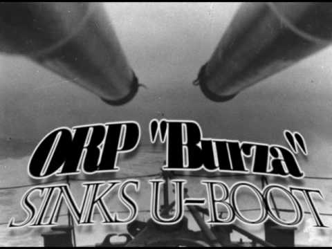 ORP "Burza" sinks U-Boot 1940