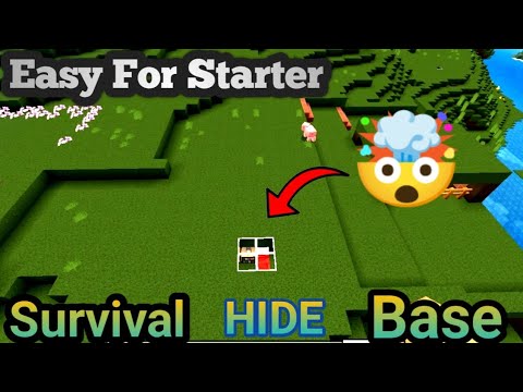 Minecraft How To Build a Survival Hide Base 🛠️ | Secret Base - Tips And Tricks - Hindi🔥