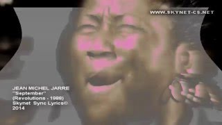 Jean Michel Jarre "September" - Lyrics  (Visual Music Animation)