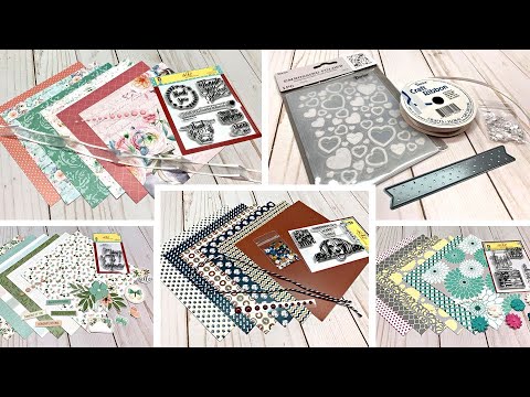 Unboxing Scrapping for Less November 2020 Flavor of the Month card kit