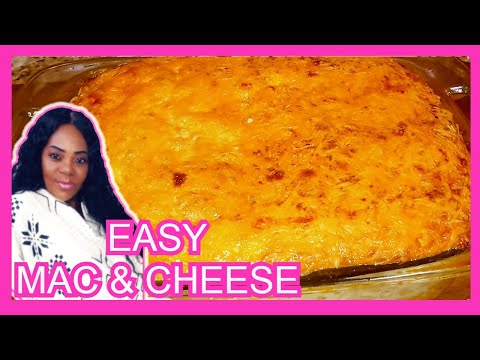 Easy Baked Macaroni and Cheese Recipe