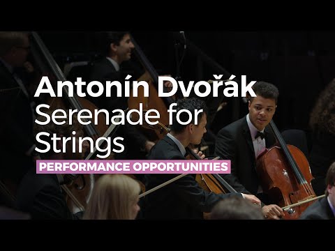 Antonín Dvořák Serenade For Strings in E major Op.22, complete - RNCM String Ensemble