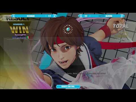 KUSANAGI vs RAPTR5 Jazdero ~ CALLEJERA Winners Semis ~ Torneo Street Fighter V Mexico